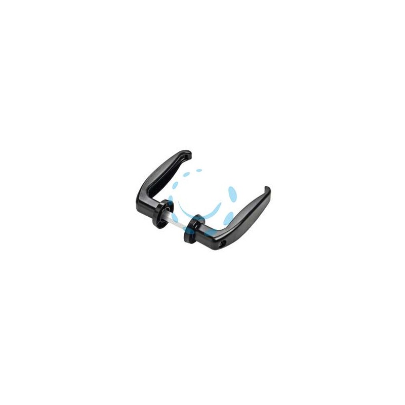 MANIGLIE PER PORTE METALLICHE ART.355 - mm.50-60