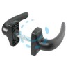 MANIGLIA IN RESINA CON MOLLA NERA ART.539 