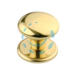POMOLO PER PORTONCINO MODELLO CLASSIC IN OTTONE LUCIDO - ø mm.70 