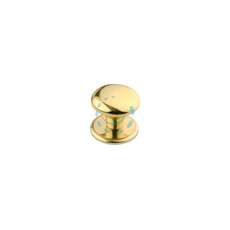 POMOLO PER PORTONCINO MODELLO CLASSIC IN OTTONE LUCIDO - ø mm.70 