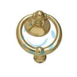 BATTENTE RING IN OTTONE LUCIDO - ø mm.110 