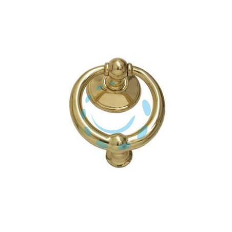 BATTENTE RING IN OTTONE LUCIDO - ø mm.110 