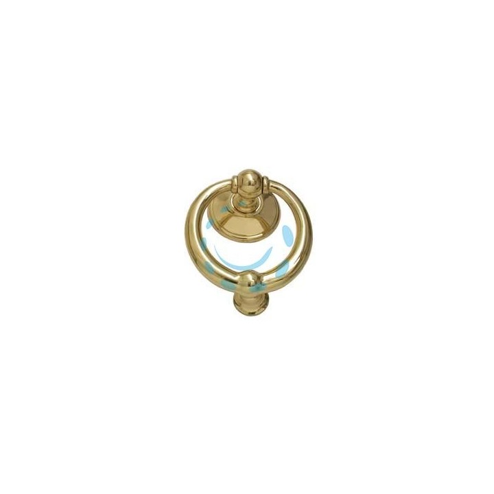 BATTENTE RING IN OTTONE LUCIDO - ø mm.110 