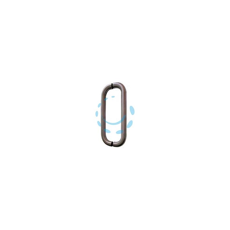 MANIGLIA - mm.382x32x85h. - interfori mm.350