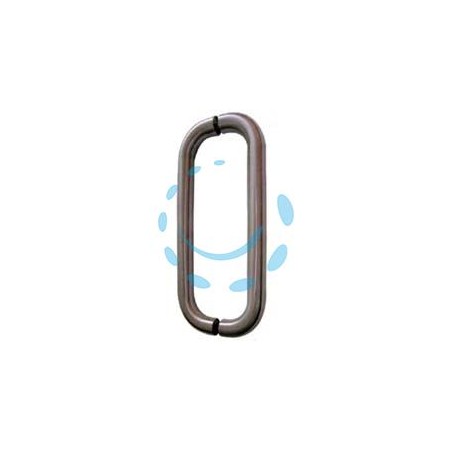 MANIGLIA - mm.382x32x85h. - interfori mm.350