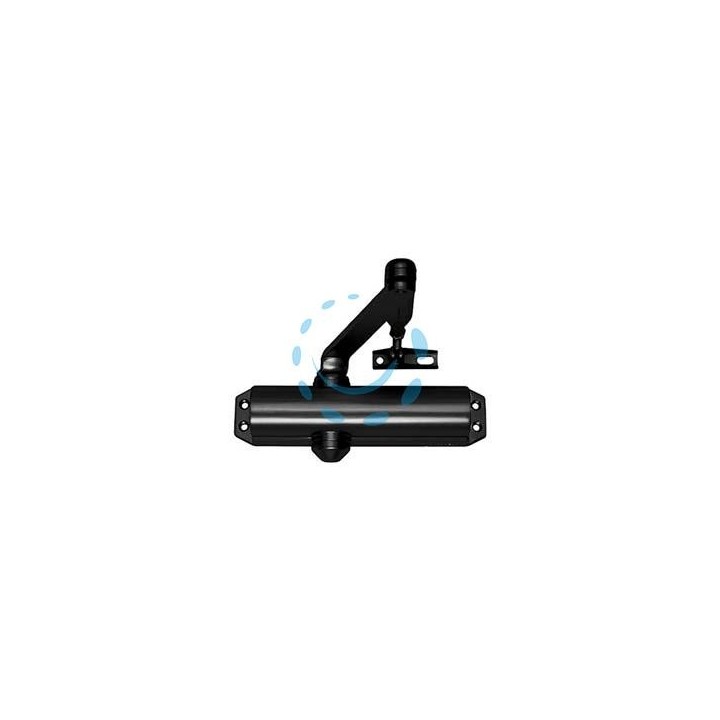 CHIUDIPORTA AEREO SERIE DC120 - senza arresto, nero mm.220x47x52h. (DC120D9005)