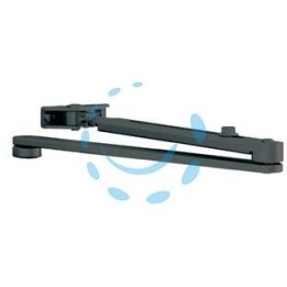 BRACCIO STANDARD NERO PER CHIUDIPORTA DC140/DC120 - senza fermo, nero RAL9005 (DCL1409005)