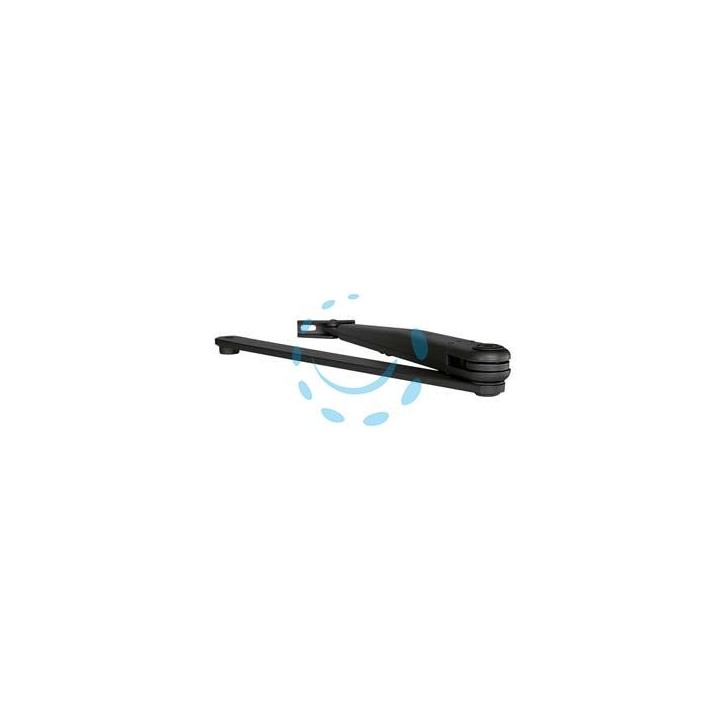BRACCIO CON FERMO NERO PER CHIUDIPORTA DC300 DCL192 - nero RAL9005 (DCL1929005)
