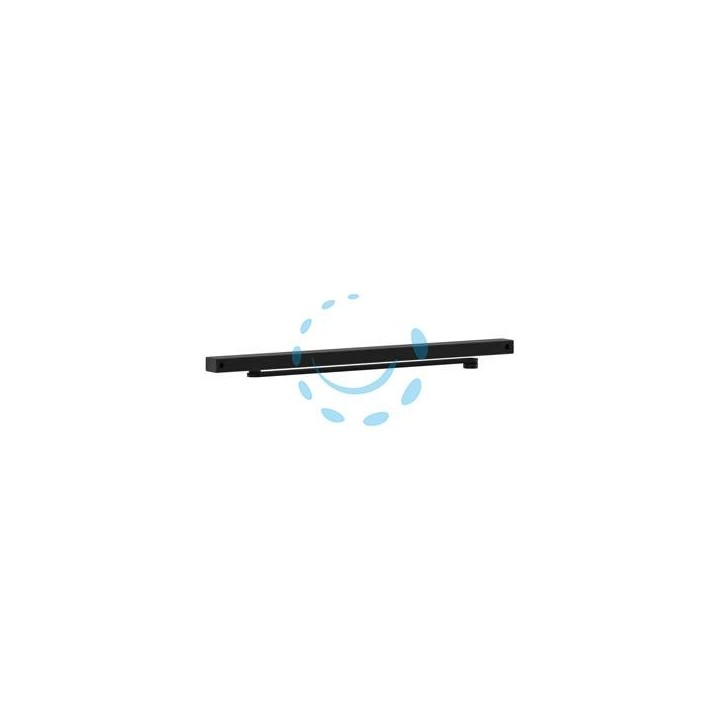 BRACCIO A SLITTA NERO PER CHIUDIPORTA DC300 G193 - mm.505 - nero RAL9005 (DCG1939005)