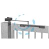CHIUDICANCELLO FORZA FISSA PER CANCELLI FINO A 1000 MM. DC620G - nero RAL9005 (DC620G9005)