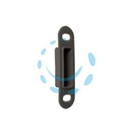 POZZETTO 709 PER CONTROPIASTRA G188 NERO OPACO - mm.81,8x21,8 in abs