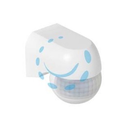 SENSORE DI MOVIMENTO INFRAROSSI 180° - 1200W - bianco