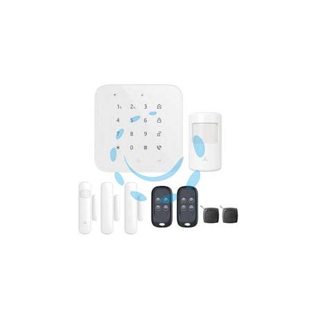 KIT DI ALLARME WIRELESS WIFI/GSM PRONTO ALL'USO 