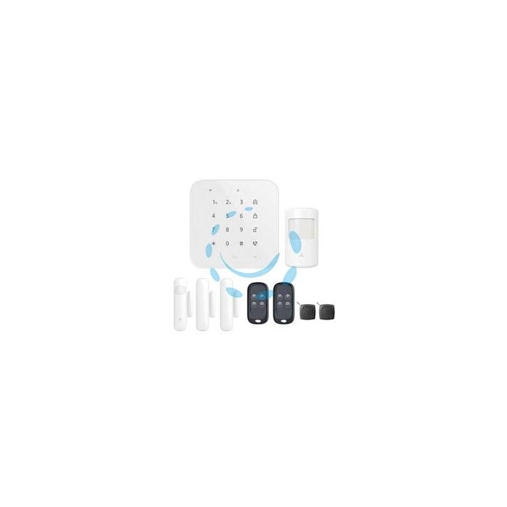 KIT DI ALLARME WIRELESS WIFI/GSM PRONTO ALL'USO 