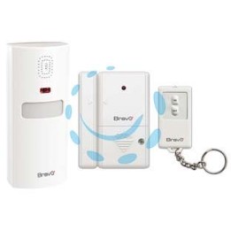 SENSORI WIRELESS DI PRESENZA VOLUMETRICO+PORTE E FINESTRE+TELECOMANDO 