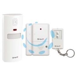 SENSORI WIRELESS DI PRESENZA VOLUMETRICO+PORTE E FINESTRE+TELECOMANDO 