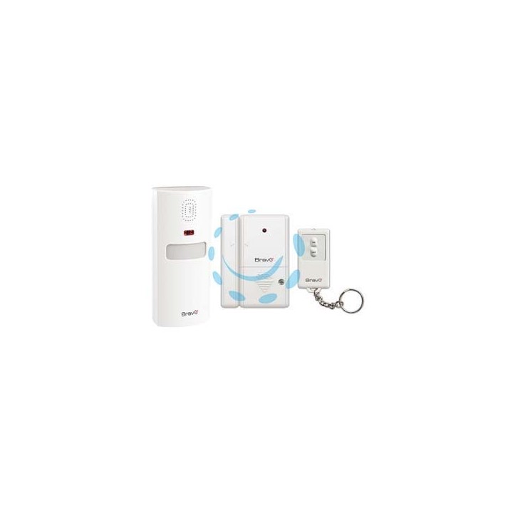 SENSORI WIRELESS DI PRESENZA VOLUMETRICO+PORTE E FINESTRE+TELECOMANDO 