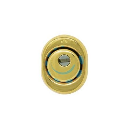 DEFENDER 325C ATRA IN OTTONE LUCIDO - mm.50x15h interasse mm.31 (325C/13/OLC)