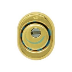 DEFENDER 325C ATRA IN OTTONE LUCIDO - mm.50x18h interasse mm.31 (325C/18/OLC)