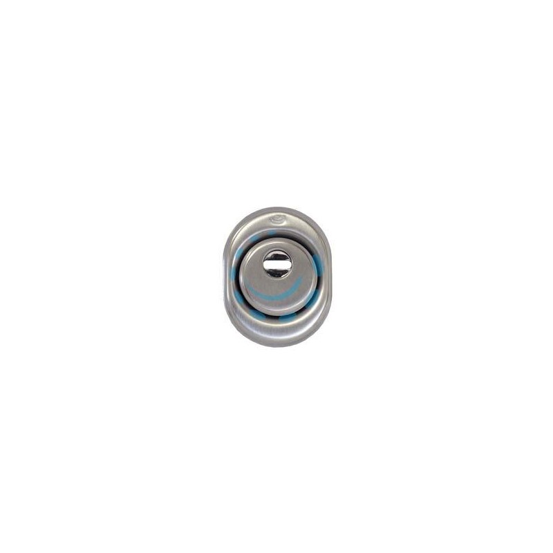 DEFENDER 325C ATRA IN ACCIAIO CROMO SATINATO - mm.50x25h interasse mm.31 (325C/25/CS)