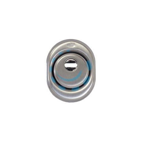 DEFENDER 325C IN ACCIAIO CROMO SATINATO - mm.50x18h. interasse mm.38 (325C/18/18/CS)