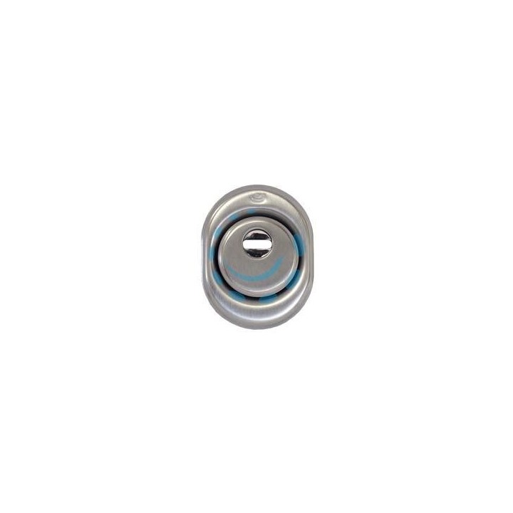 DEFENDER 325C IN ACCIAIO CROMO SATINATO - mm.50x22h. interasse mm.38 (325C/22/22/CS)