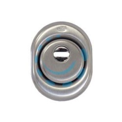 DEFENDER 325C IN ACCIAIO CROMO SATINATO - mm.50x25h. interasse mm.38 (325C/27/25/CS)