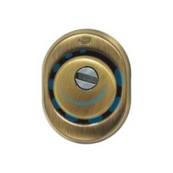 DEFENDER 325C IN OTTONE BRUNITO - mm.50x18h interasse mm.38 (325C/18/18/OB)