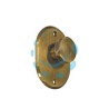 POMOLO E MOSTRINA PER CILINDRO CON PERNO 331/35 OB - mm.70x90h. sp. mm.4 - pomolo mm.35