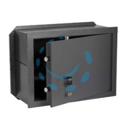 CASSAFORTE CON CHIAVE DOPPIA MAPPA 82010 - mm.310x150x190h. Kg.10,6 (82010200) 2 caten.