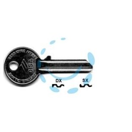 CHIAVE 5 SPINE PICCOLE 01410 - 01410001 DX (tipo silca CS 7)