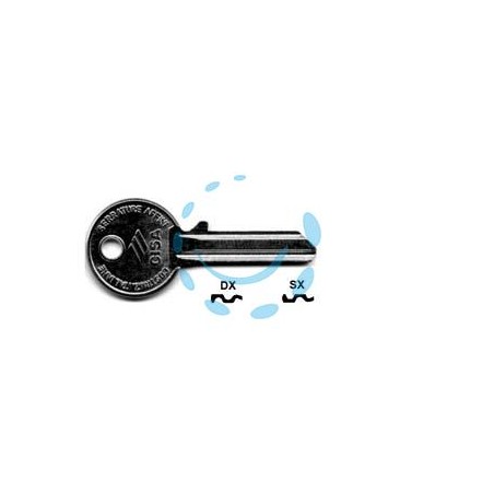 CHIAVE 5 SPINE PICCOLE 01410 - 01410002 SX (tipo silca CS 7R)