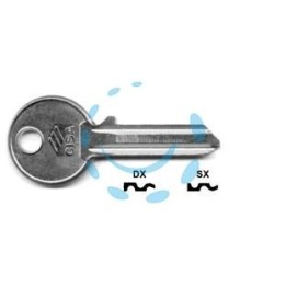 CHIAVE 5 SPINE GRANDI 01310 - 01310001 DX (tipo silca CS 206)