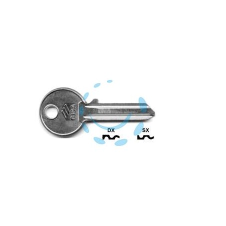CHIAVE 5 SPINE GRANDI 01310 - 01310002 SX (tipo silca CS 207)