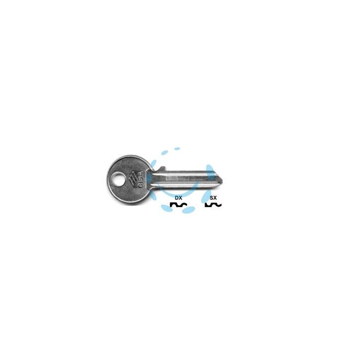 CHIAVE 5 SPINE GRANDI 01310 - 01310002 SX (tipo silca CS 207)