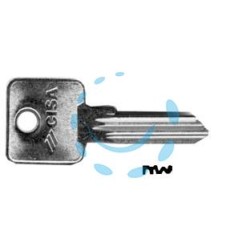 CHIAVE 5 SPINE GRANDI 00401 - 00401001 (DX tipo silca CS 17)