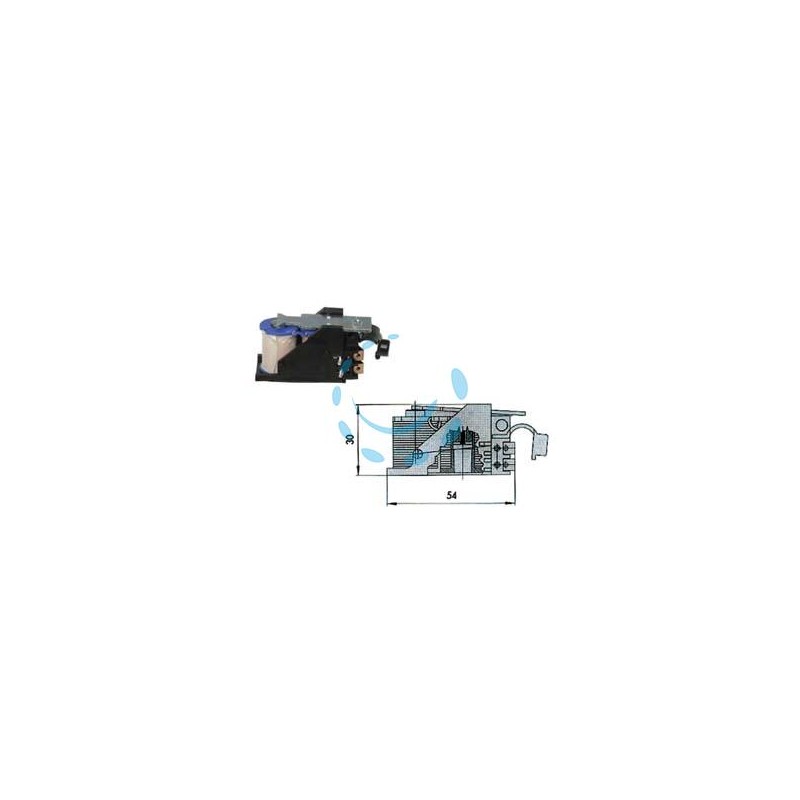 BOBINE TENSIONE 12V PER SERRATURA ELETTRICA - DX (07118001)