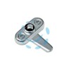 SERRATURA PER SPORTELLI CON QUADRELLO 620 - mm.47x48
