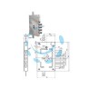 SERRATURA TRIPL.APPLICARE SCROCCO CIL. EUROP. BLINDATE REV. 2655 PEN-2 - mm.68 (2655PEN-02)