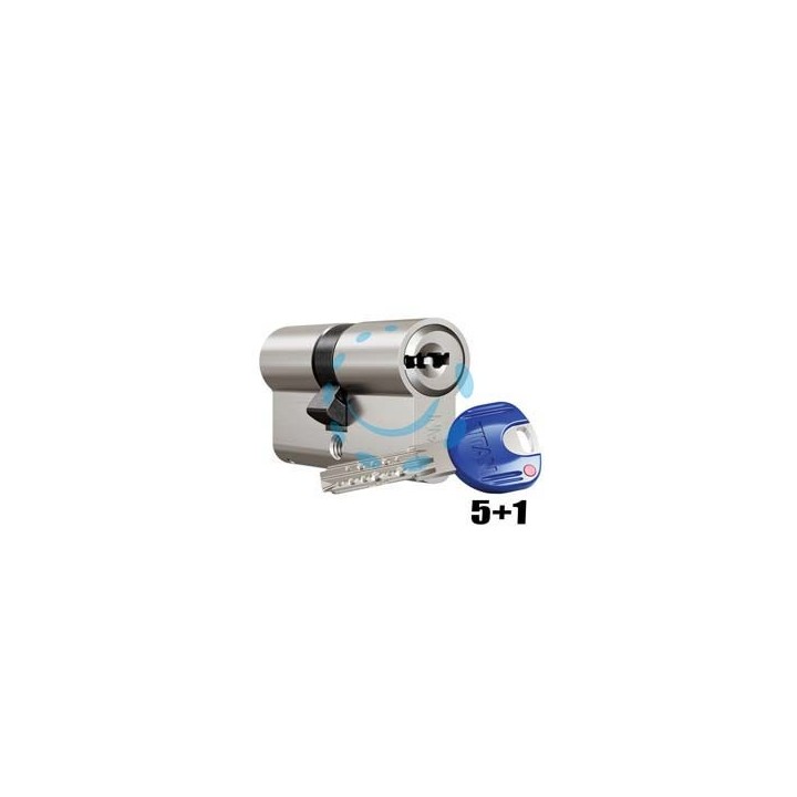 CILINDRO EUROPEO SAGOMATO TITAN K66 - mm.65 (30x35) (K66-NG3035-5CH+1C/BC)