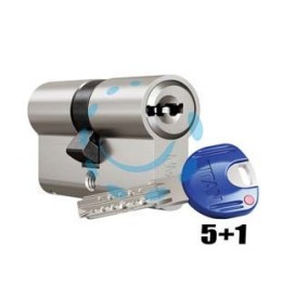 CILINDRO EUROPEO SAGOMATO TITAN K66 - mm.90 (30x60) (K66-NG3060-5CH+1C/BC)