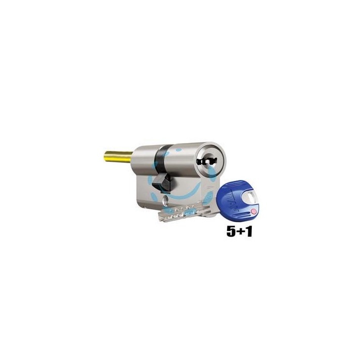CILINDRO EUROPEO SAGOMATO TITAN K66 PER POMOLO - mm.80 (30x50) (K66-PR3050-5CH+1C/BC)