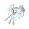 GORGES AMBIDESTRE CHIAVE LUNGA MM.116 23-2000-21PL - per serr. 2000-2101-2105-2200-2201-2205-2300