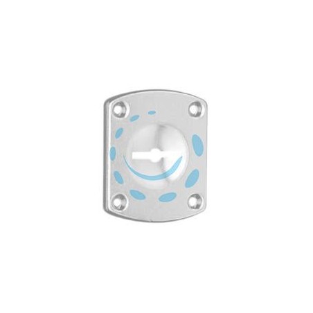 BOCCHETTA CROMATA DOPPIA MAPPA CON INCAVO MM.8 31-03 - incavo mm.8 (31-03)