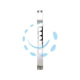 CONTROPIASTRA PER SERRATURE 2951 49C/28 - interasse mm.28