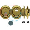 DEFENDER MAGNETICO MAG MONOLITO ANTIACIDO MRM29 OTTONATO LUCIDO - mm.68x88x25h. (MRM29-25D1)