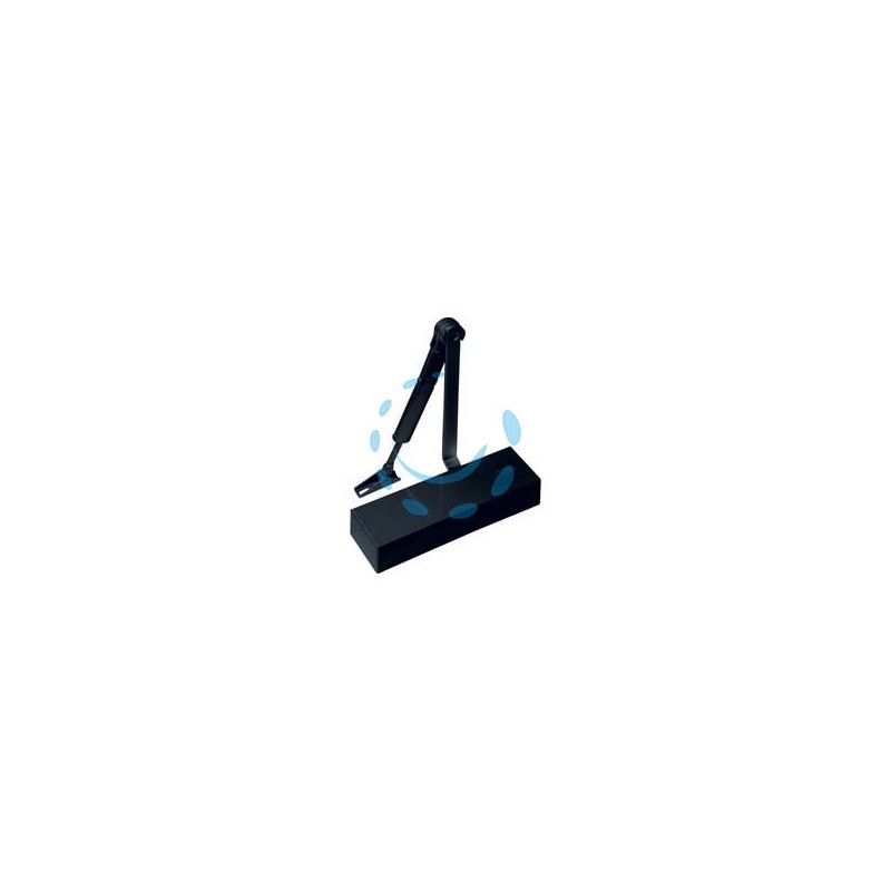 CHIUDIPORTA AEREO SERIE TS 69 - nero RAL9005 (66480219)