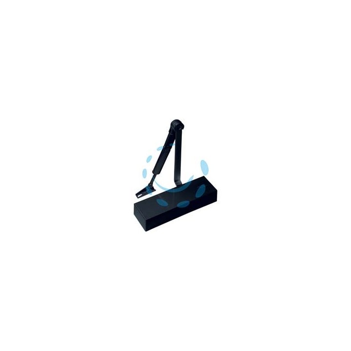 CHIUDIPORTA AEREO SERIE TS 69 - nero RAL9005 (66480219)