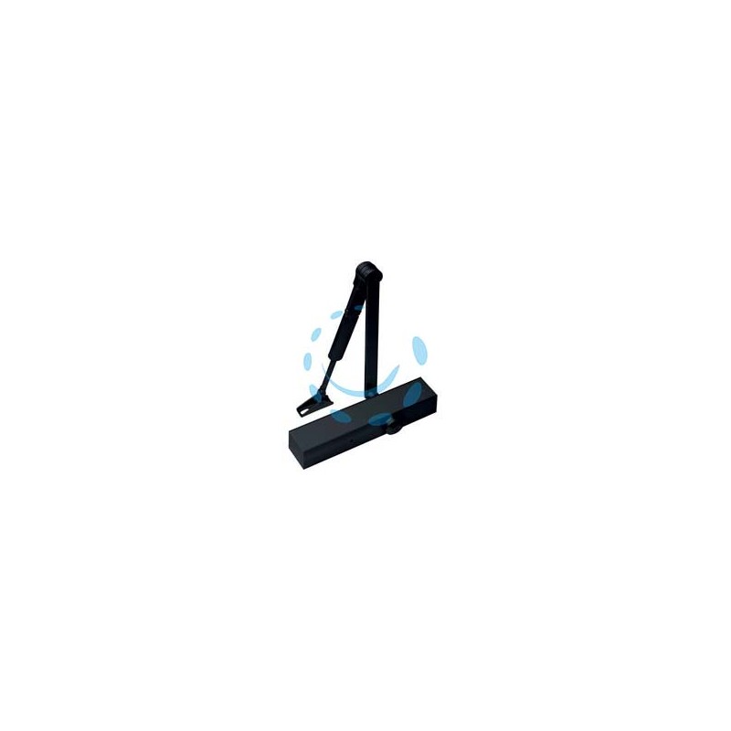 CHIUDIPORTA AEREO SERIE TS 79 - nero RAL9005 (22305619)