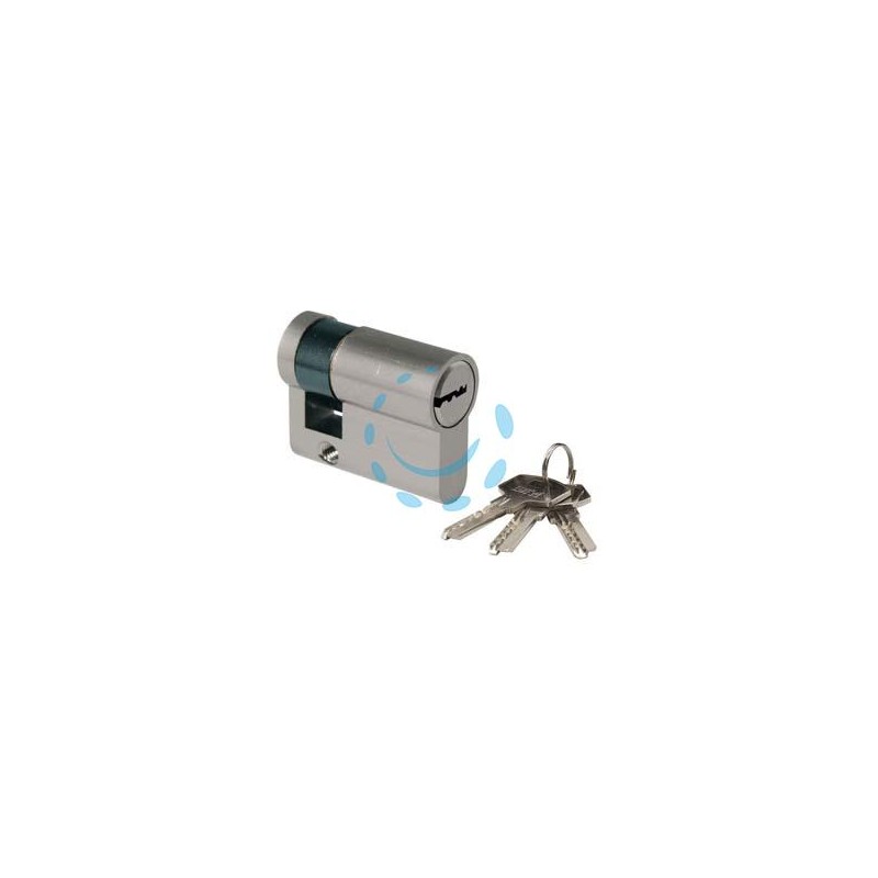 MEZZO CILINDRO EUROPEO SAGOMATO 2303 - mm.40 decentrato (30+10)